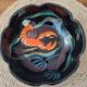 Salad bowl signed G. Fourmaintraux