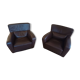 Cinna leather club armchair