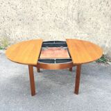 Extendable round table 120 to 170 cm