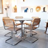 Table tulip chrome 70s