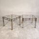 Magnificent pair of orsenigo italy coffee tables from the art deco collezione range