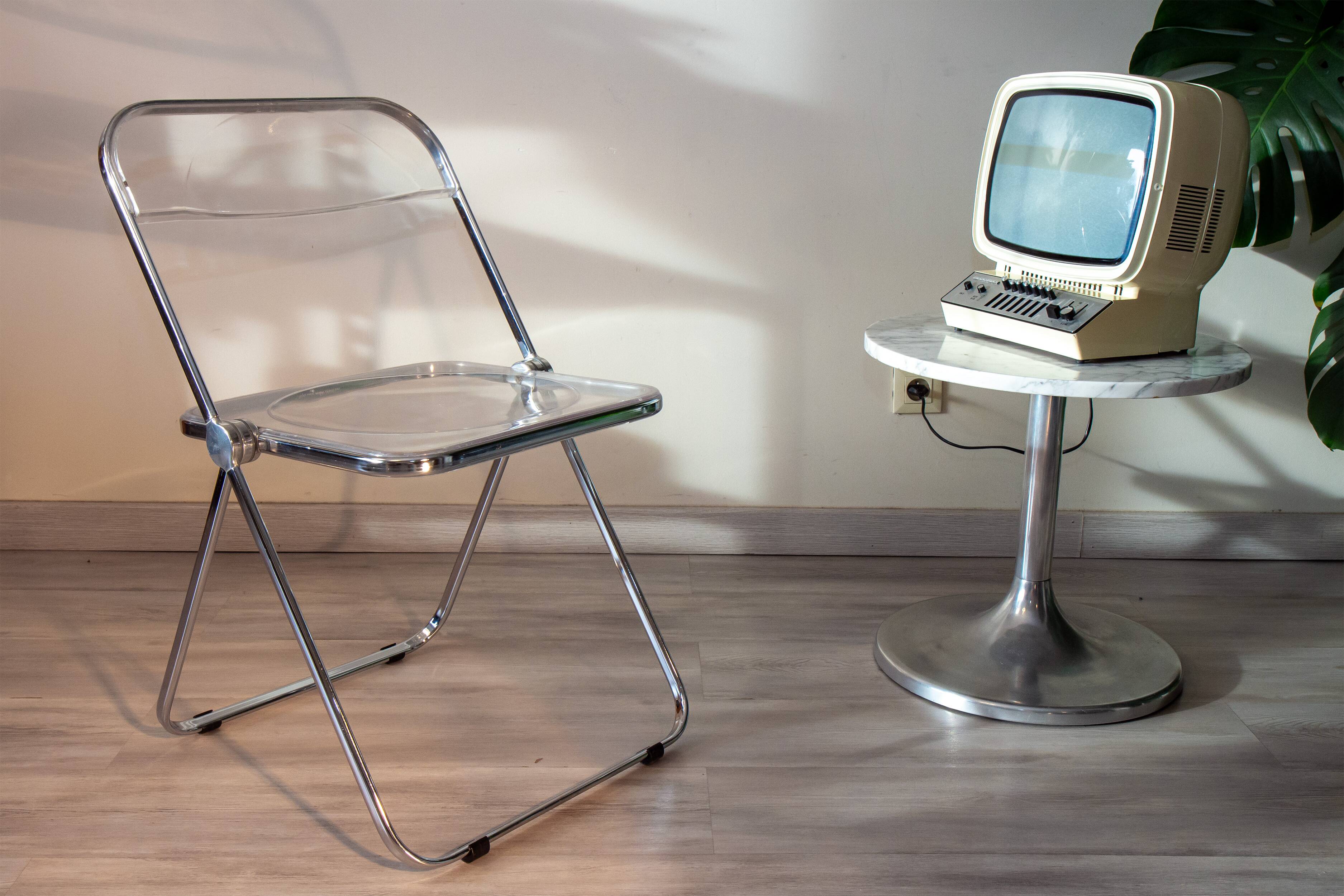 Chaise plia de Giancarlo Piretti éditée par Anonima Castelli 1970