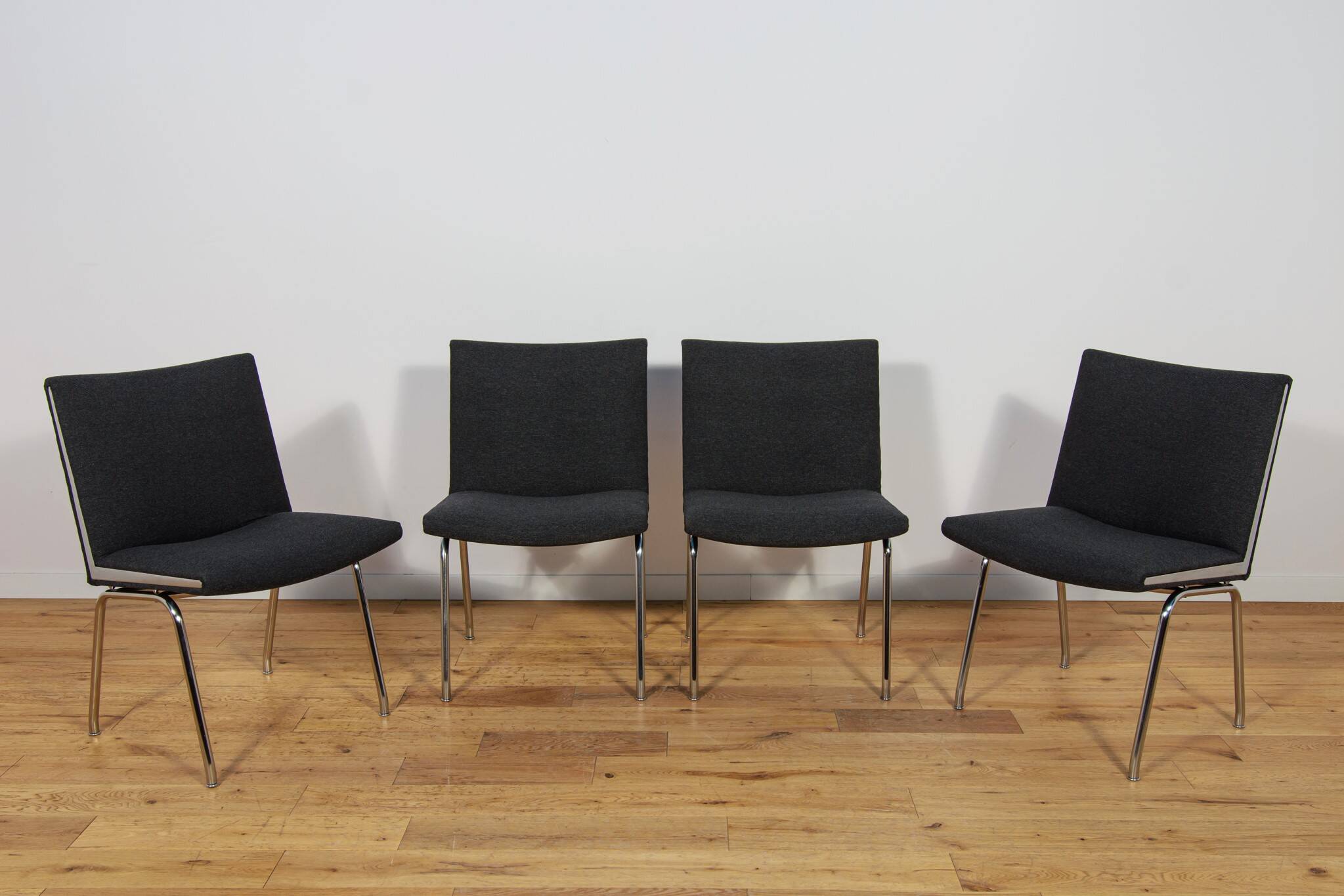 Model AP-38 Airport Chairs by Hans J. Wegner for AP Stolen, Denmark, 1950s,