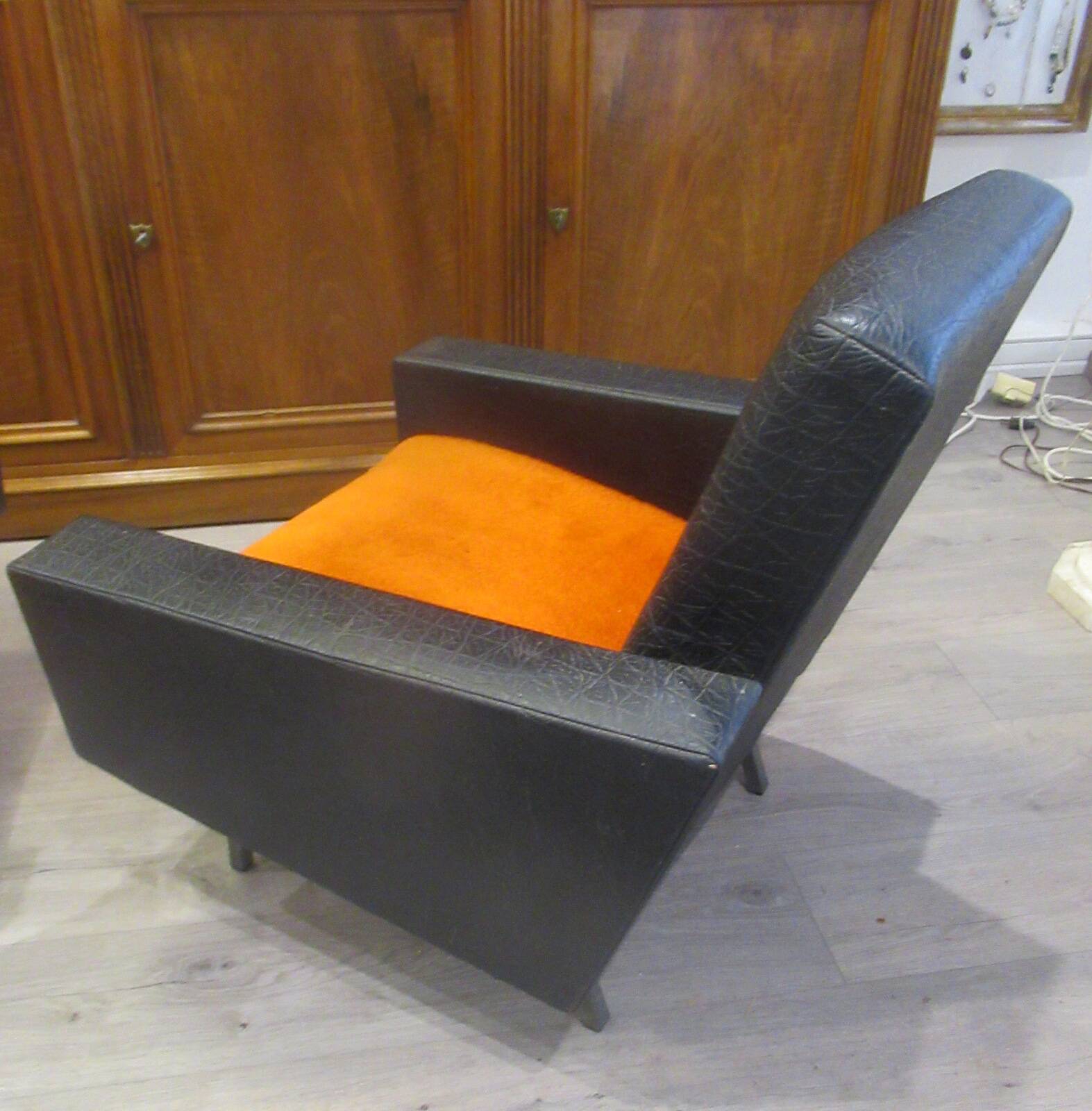 Pair of vintage armchairs