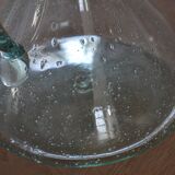 Carafe/pitcher signed Biot blown glass