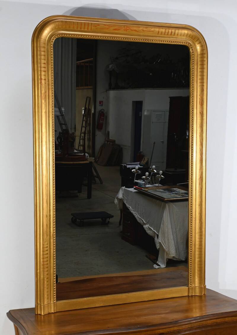 Golden Leaf Mirror, Louis Philippe period – 1st Part of the 19th Century