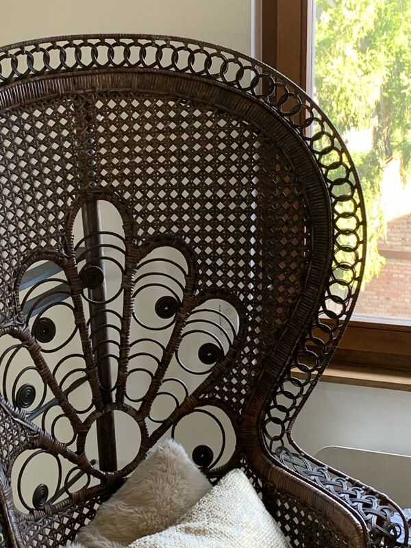 Fauteuil Emmanuelle rotin
