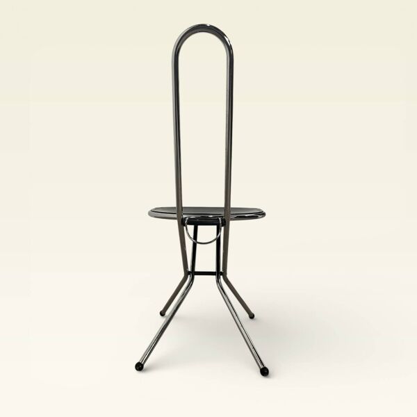 Ensemble de 4 chaises pliantes post-modernes, Niels Gammelgaard, Ikea , 198
