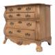 Commode en chêne néerlandais de la fin du 19e siècle, années 1880.