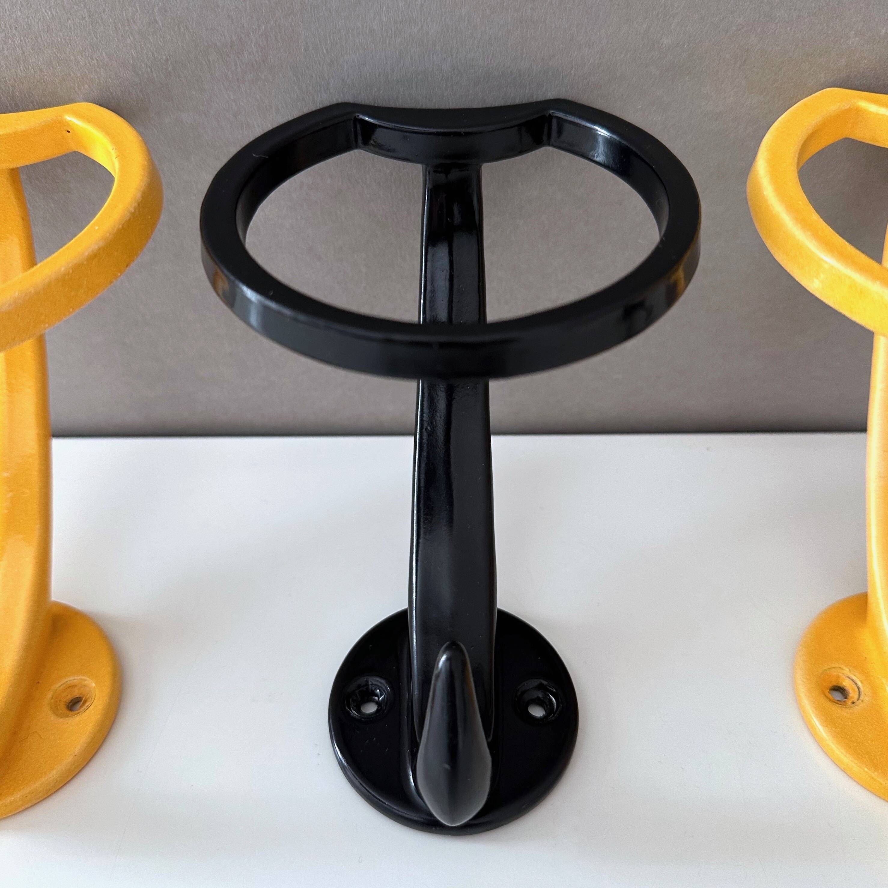 4 vintage coat hooks, vintage interior, 70's