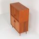 Highboard with tambour doors by Heinrich Riestenpatt