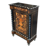 Sideboard - a piece of furniture at a supporting height or in between, made of marquetry and pl