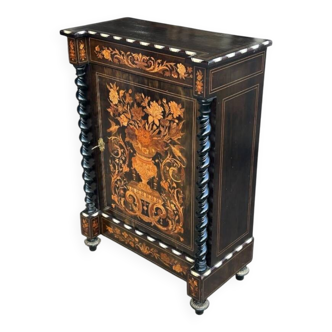 Sideboard - a piece of furniture at a supporting height or in between, made of marquetry and pl