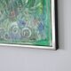 Abstract impressionism painting - Movement. Green Growth