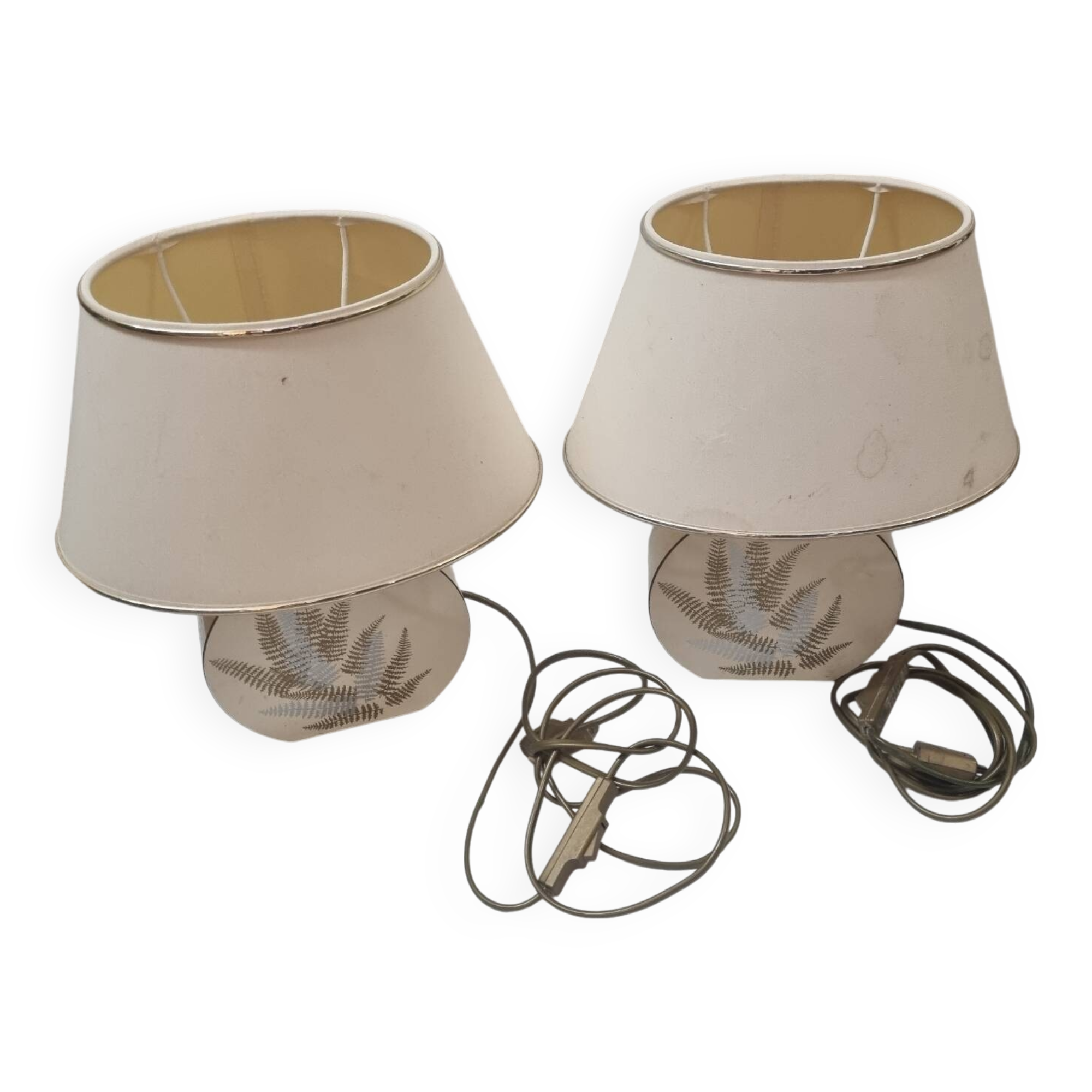 Fougerey CH bedside lamps, 1980