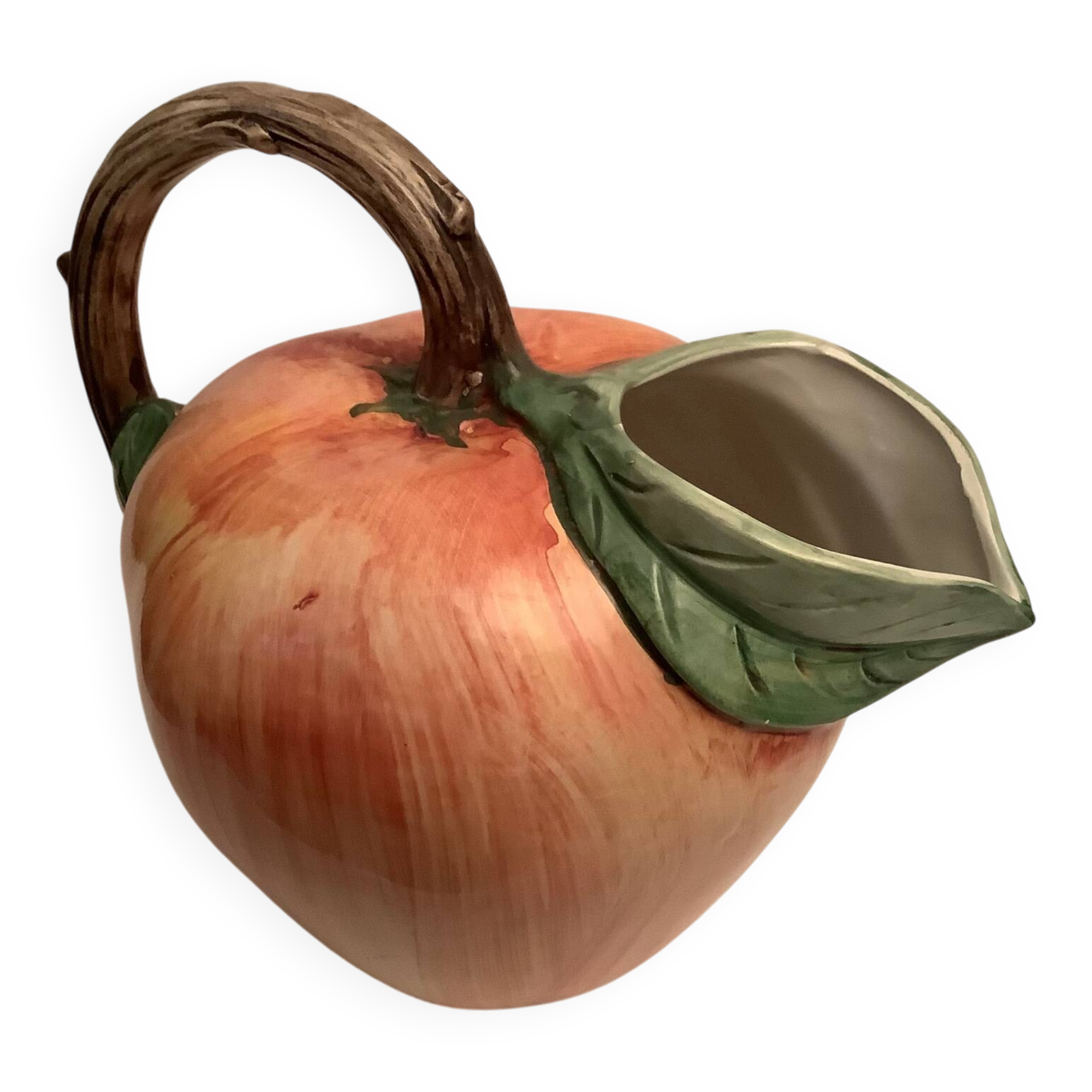 Barbotine Pot à eau Vintage Années 80