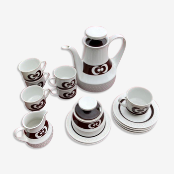 Porcelain coffee service seventies