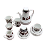 Porcelain coffee service seventies