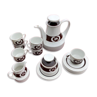 Porcelain coffee service seventies