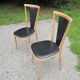 Pair of chairs baumann