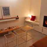 Pull-out coffee tables