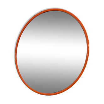 Round mirror orange by Flyline, 1980