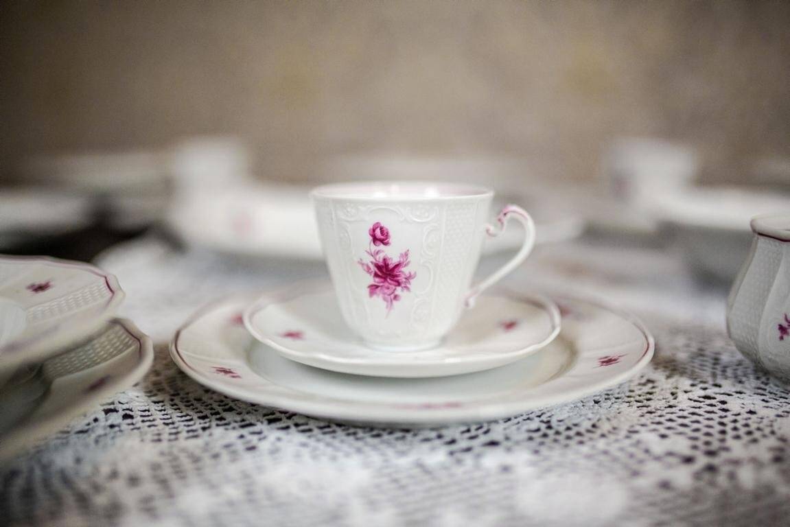 Porcelain Service from Fürstenberg, West Germany, 1960s, Set of 69