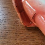 Vintage ceramic crab box signed Caugant