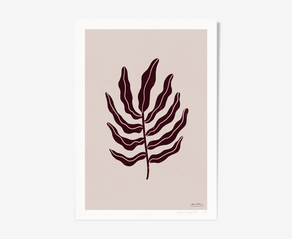 Illustration "Herbier moderne" #1