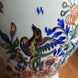 Large old ceramic vase signed