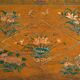 Antique Chinese painted elm wood chest – China, circa 1900