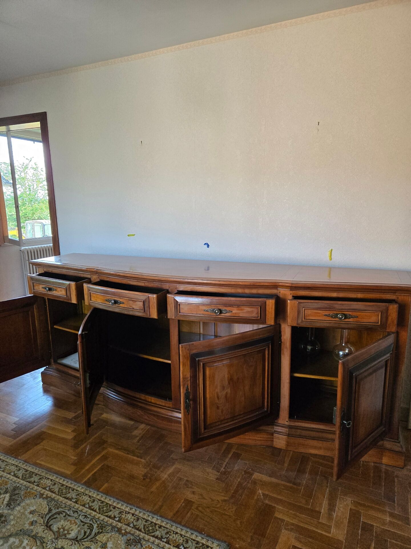 Buffet en bois Christian Robert – modèle Brandolin + clés
