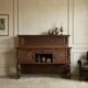 Antique neo-Renaissance walnut buffet, Italy, early 20th century.