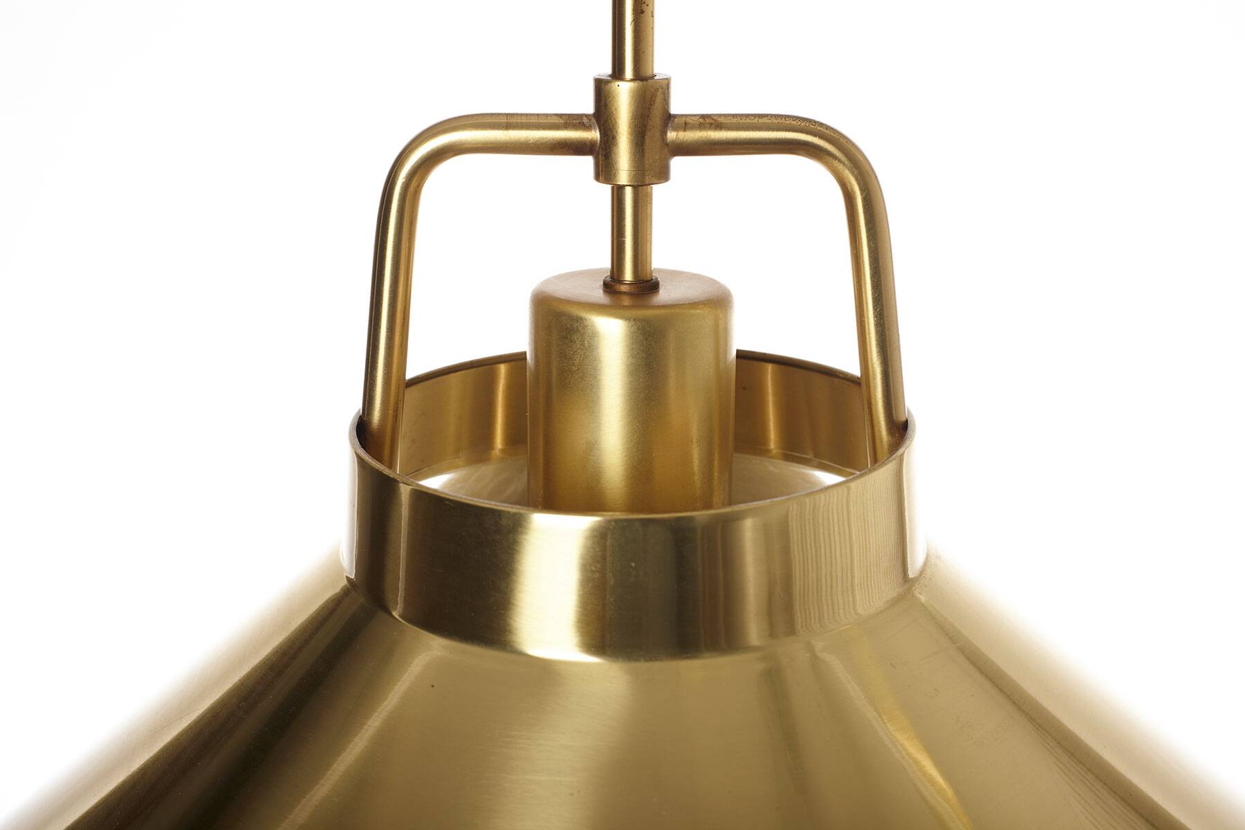 Brass Pendant Light by Fog & Mørup, Denmark 1970’s