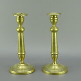 Pair of vintage candlesticks Restoration