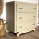 Commode vintage couleur crème d'artichaud