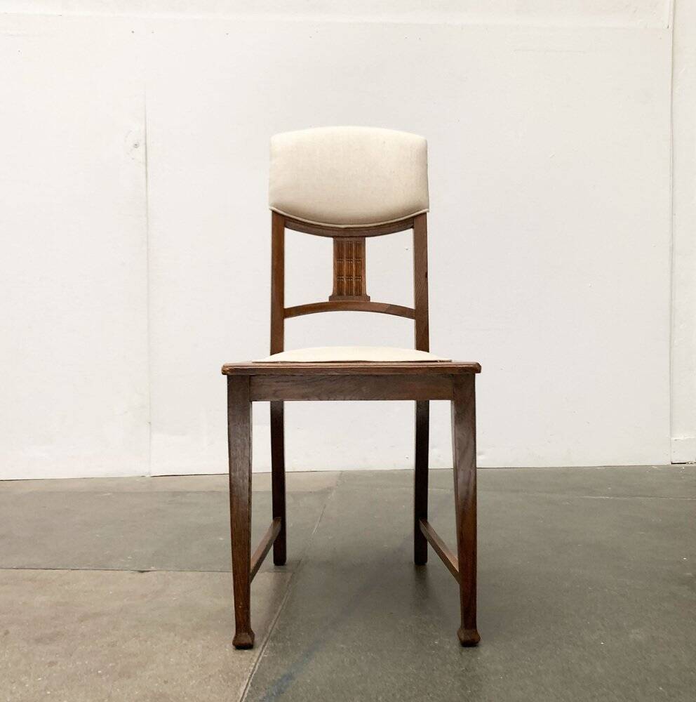 German Art Deco Jugendstil chair from Waldheim, 1930s