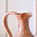 Large speckled ceramic handcrafted pitcher