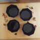 Ramequins Arcoroc noirs vintage