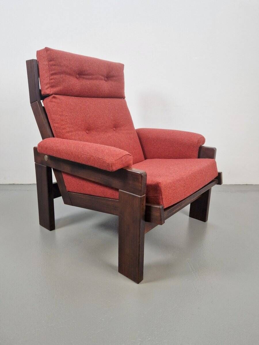 Brutalist Armchair by Martin Visser for 't Spectrum, 1960