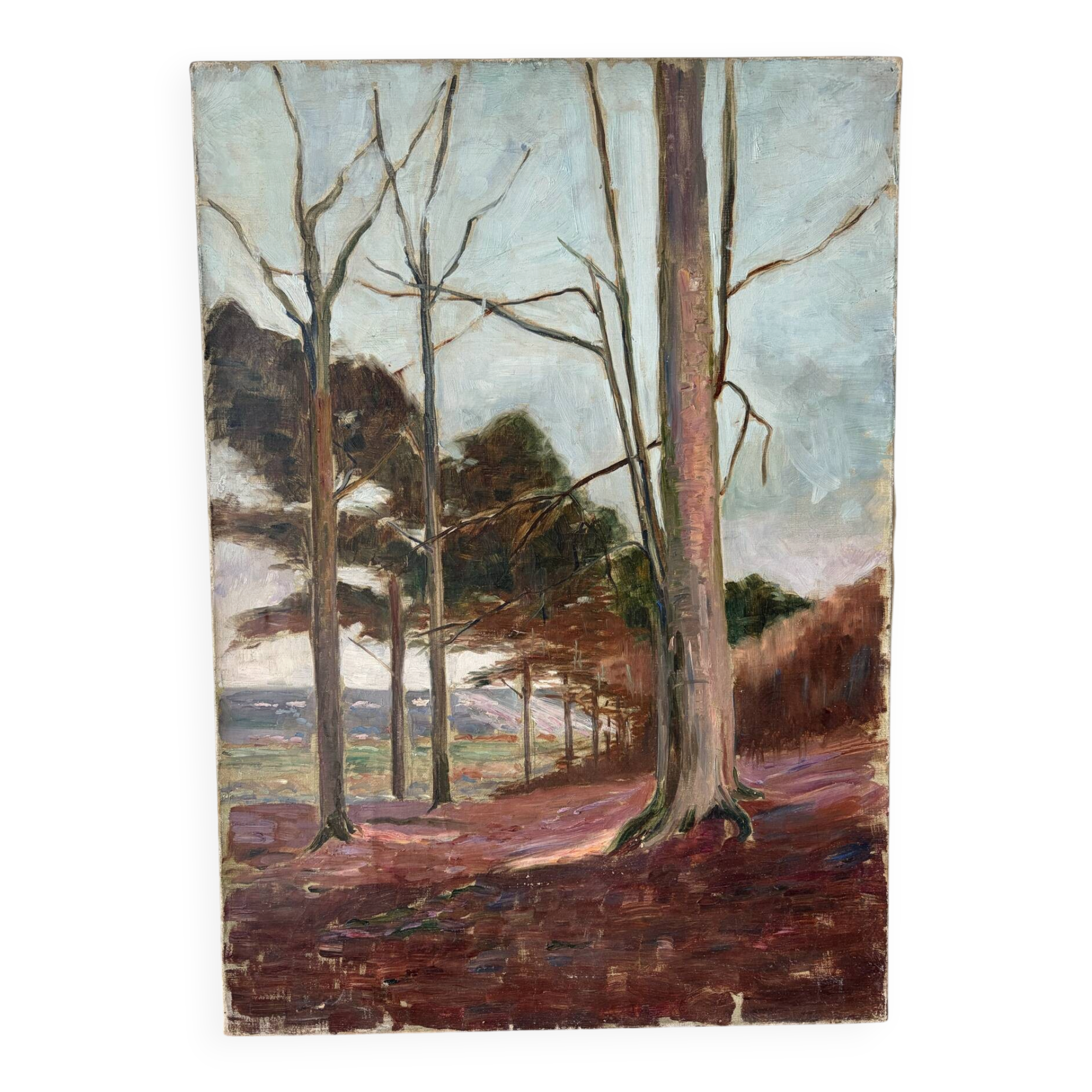 Paysage de Vernon du XXeme siècle