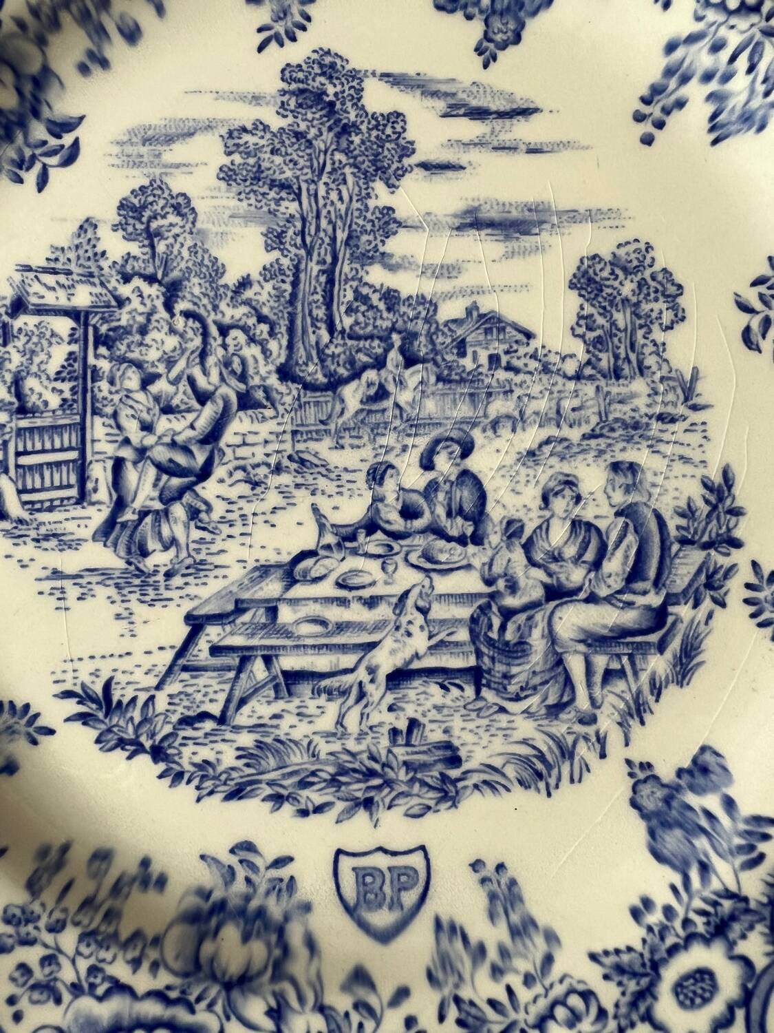 BP dinner plate