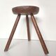 Wood tripod stool