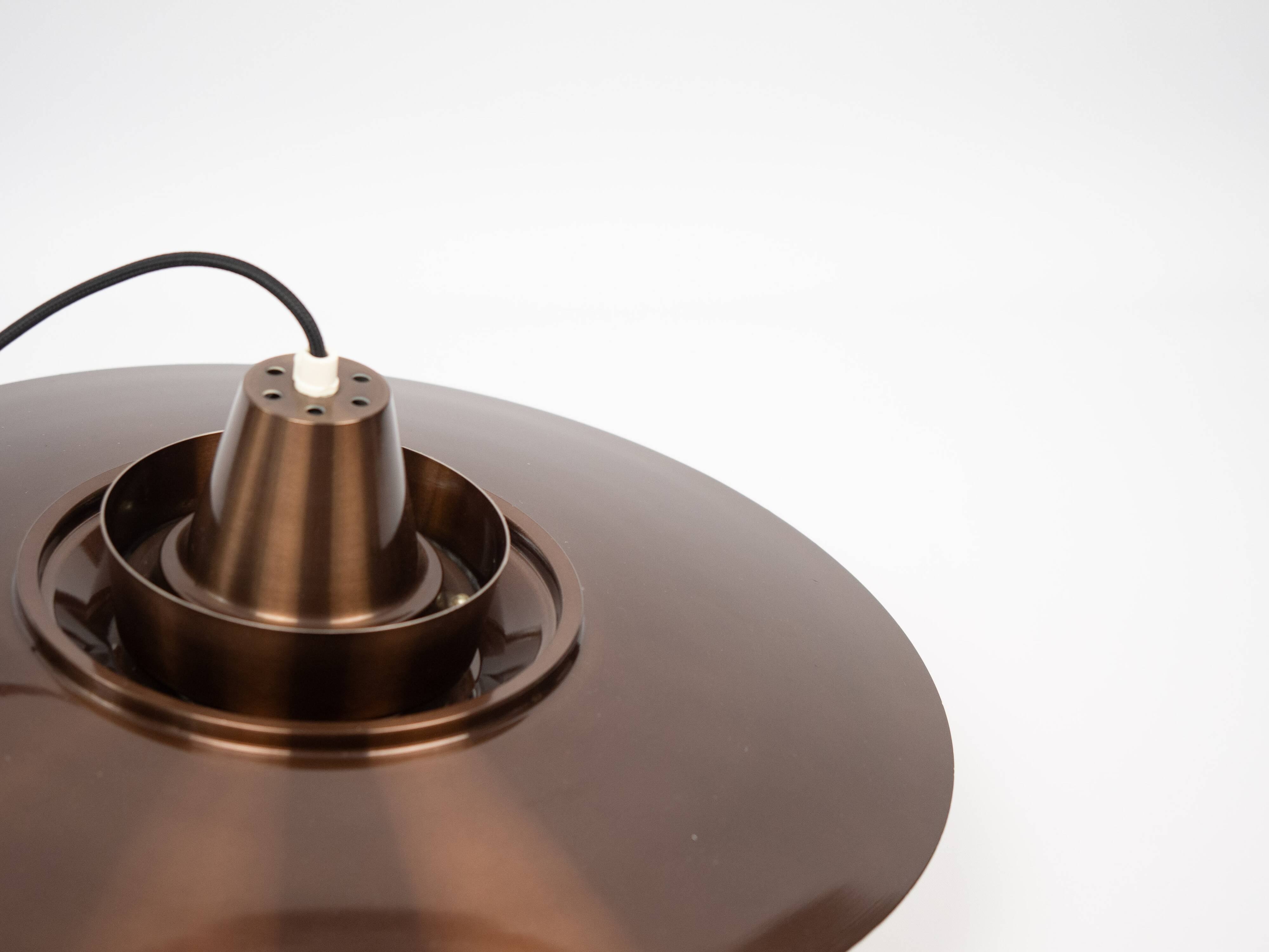 Danish vintage pendant lamp Superlight by David Mogensen, 1980s