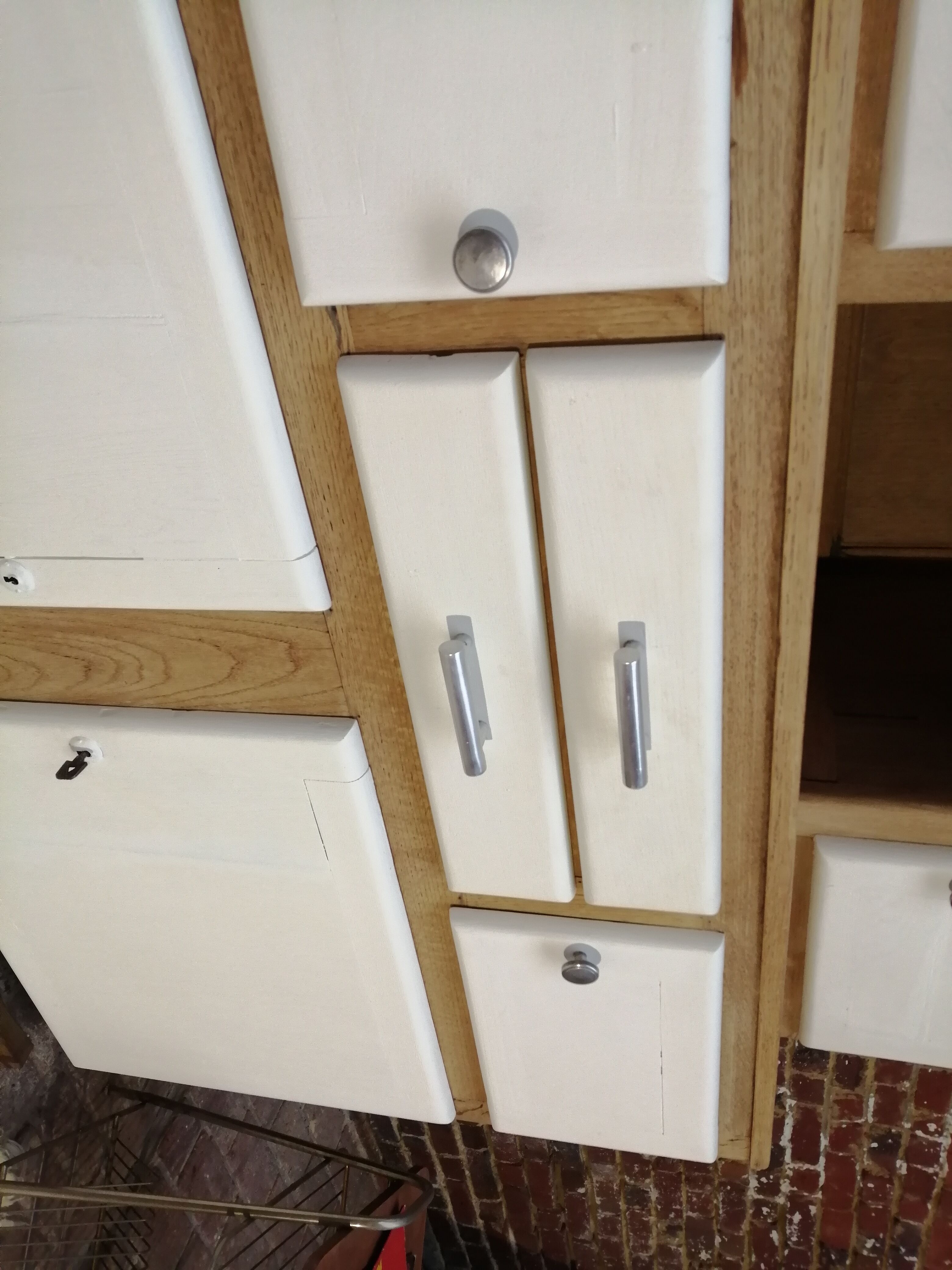 Buffet mado brushed oak and vintage cream