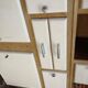 Buffet mado brushed oak and vintage cream