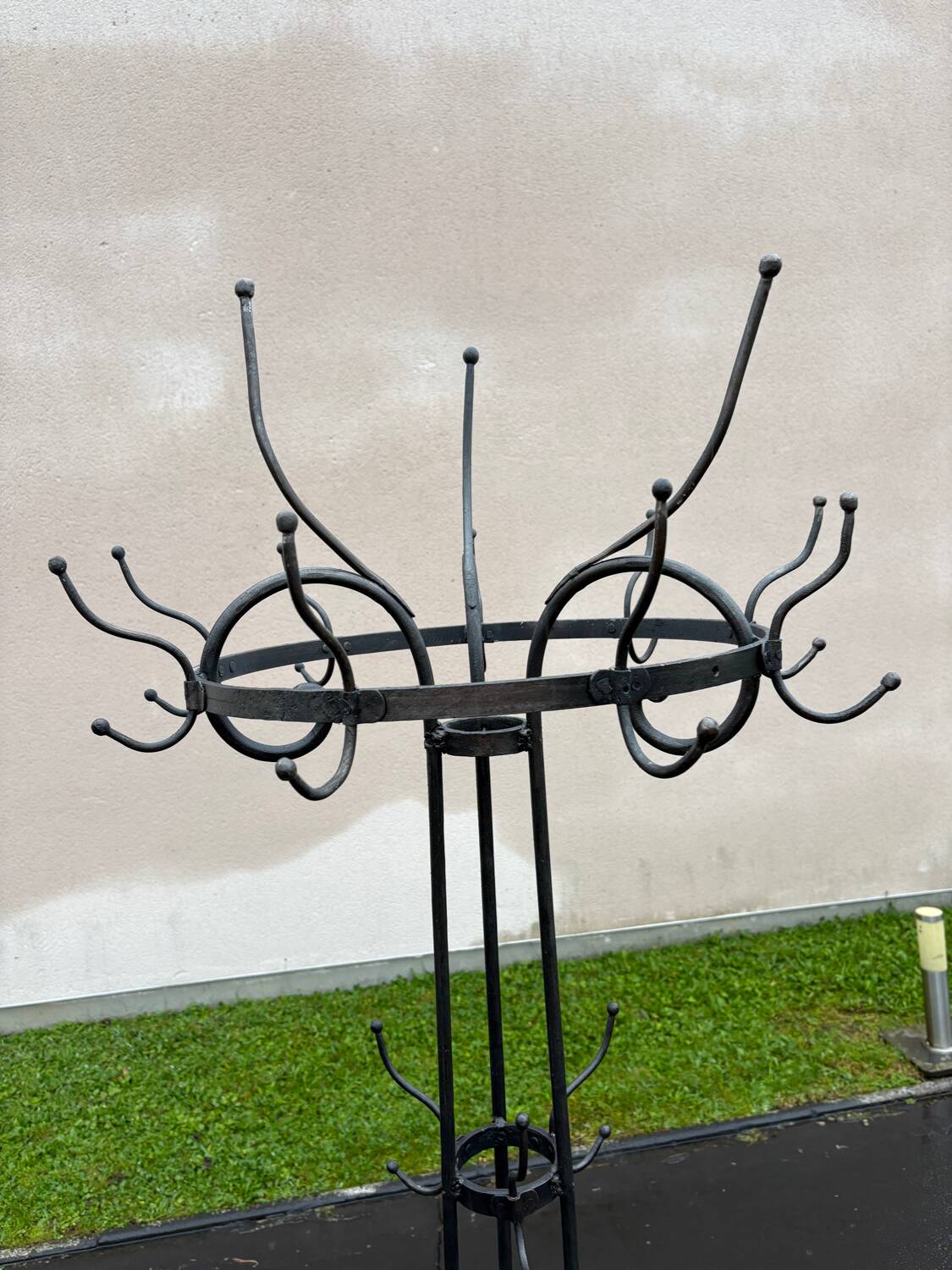 Early 20th century brewery coat rack