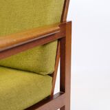 Armchair Model Capella Made In Teak By Illum Wikkelsø From 1960s