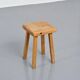 Tabouret vintage par Charlotte Perriand, Les Arcs, France