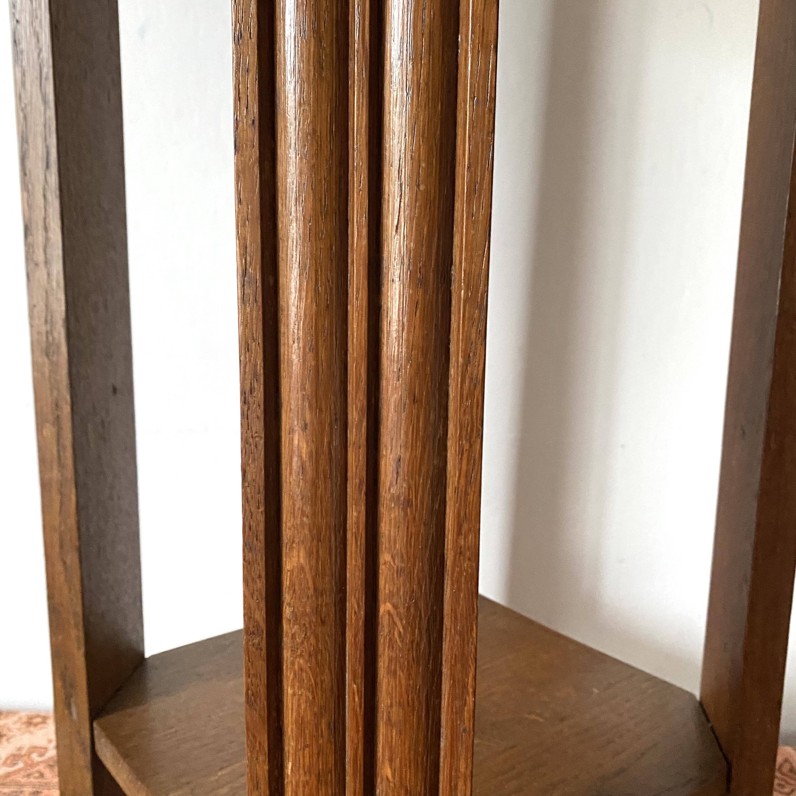 Art deco harness, plant holder